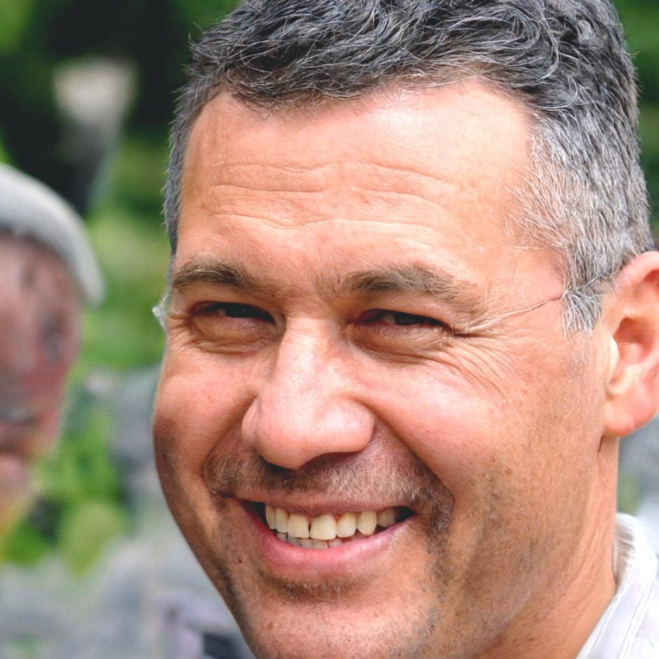 Kursleiter Thaddäus Brenner